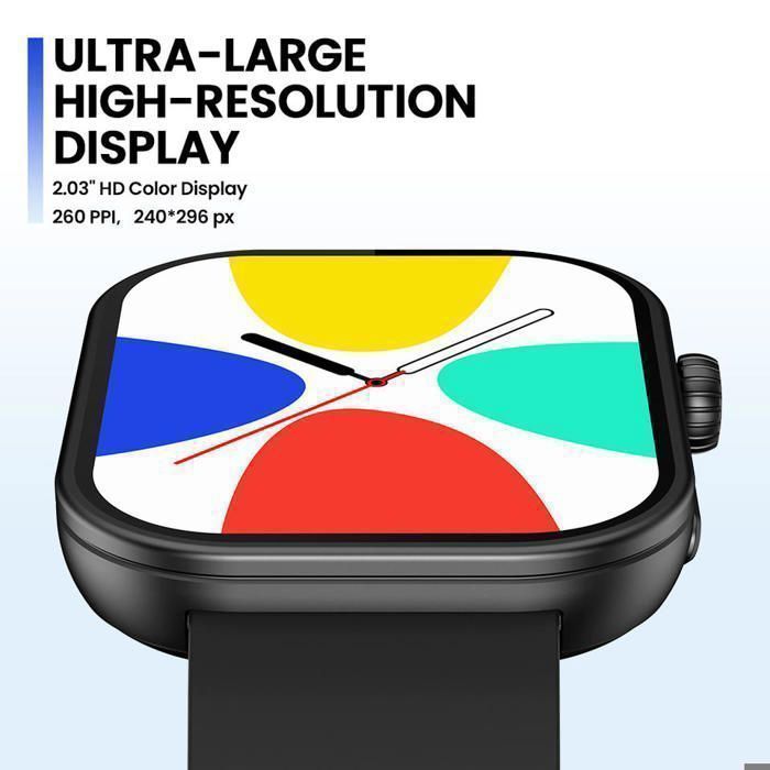 Image de Zeblaze - Montre intelligente 2.03 ''écran HD 24H - Btalk Plus appel vocal - Rose - Unbranded