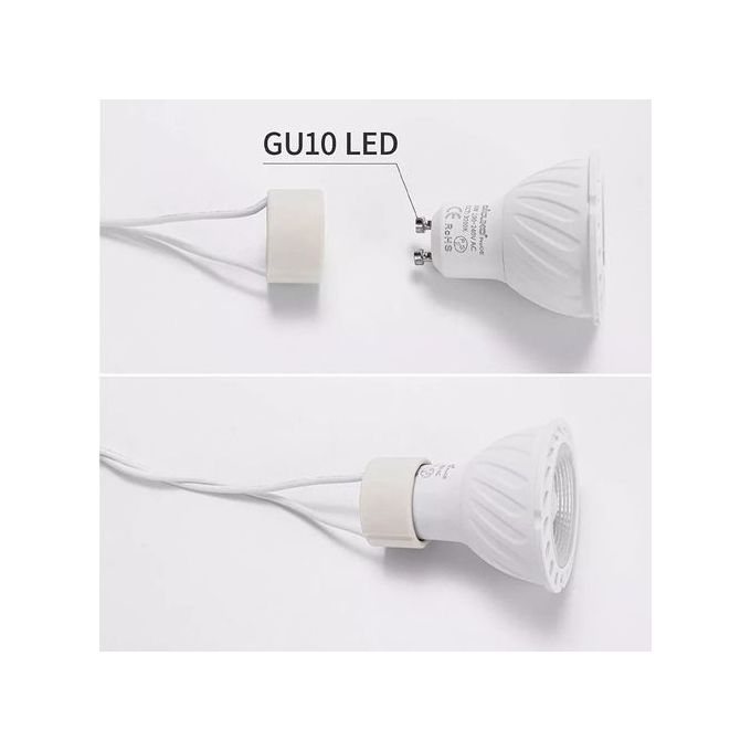 10 x Douille GU10 Classe énergétique A++