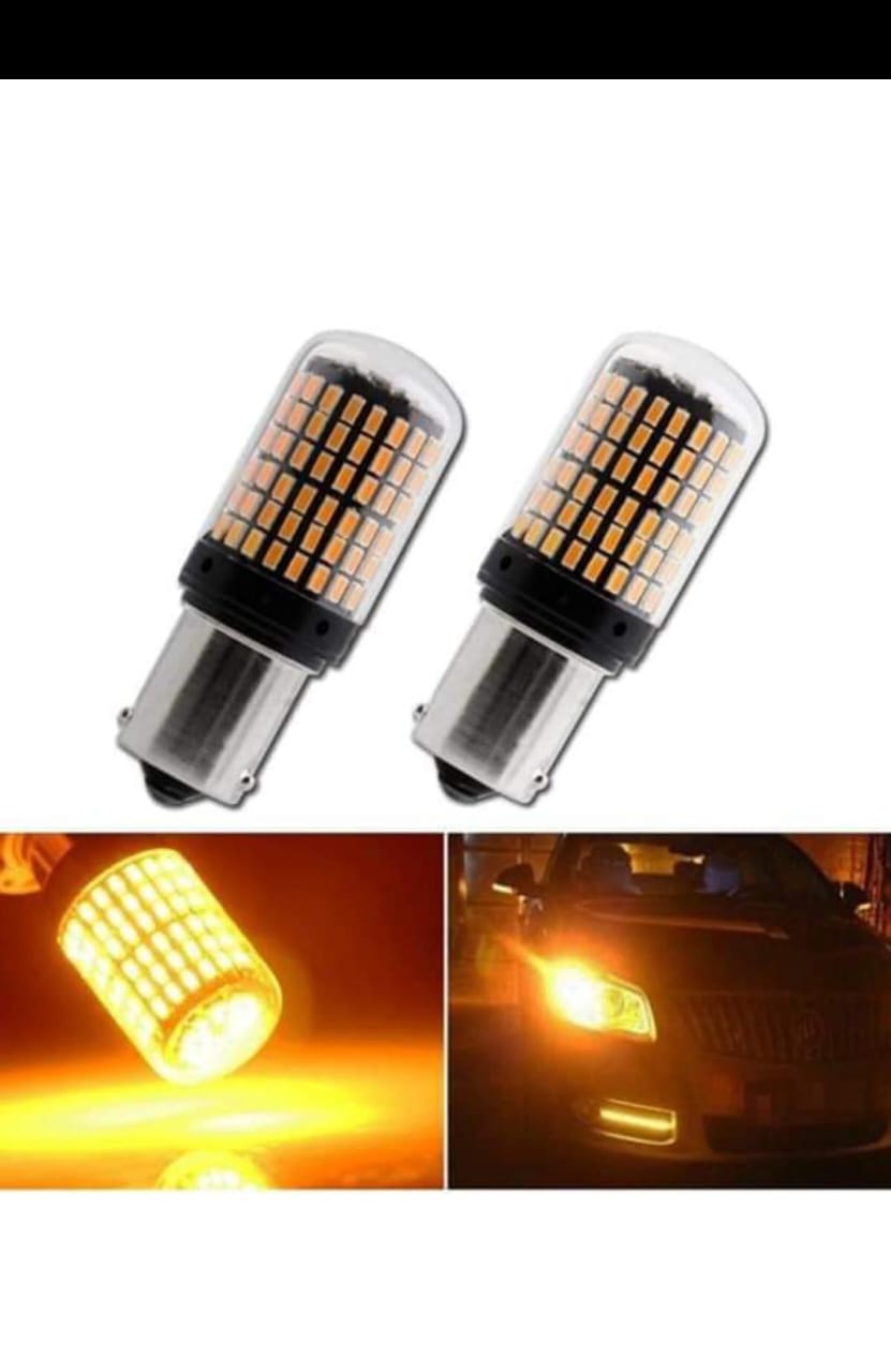 Ampoules LED clignotant 1156 BA15S Orange