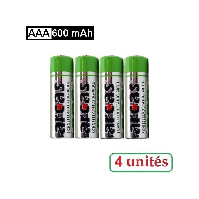 Arcas 4 chambres, rechargeable - petite taille, cadran télécommande