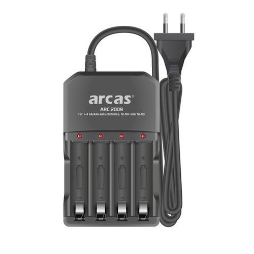 Arcas Chargeur de 4piles