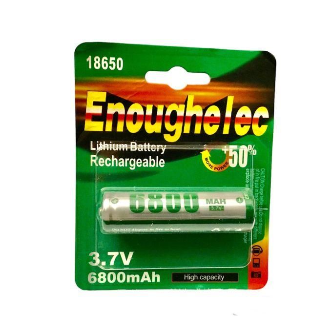 Batteries sans Tête 6800 mAh // Li-ion Rechargeable 3.7V 18650