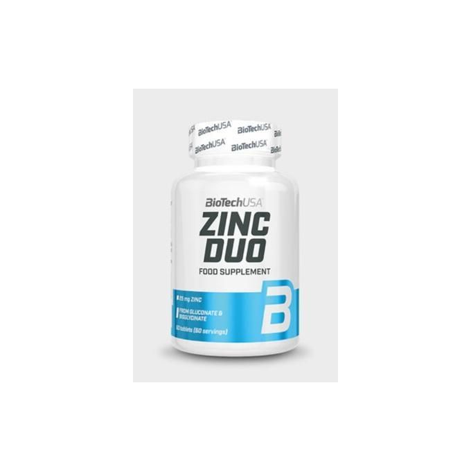 Biotech Usa Zinc Duo - 60 Comprimés - 25 mg - 60 portions