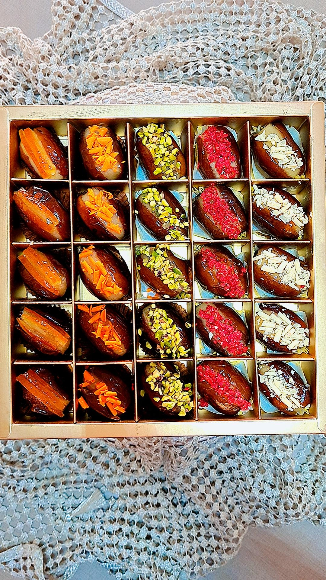 Boite de dattes fourrées / 500 g