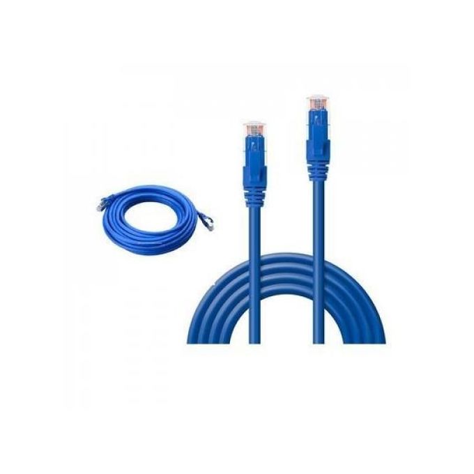 Cable Reseau ethernet RJ45 Gigabit 30M CAT.6 STP Qualité Pro 1000Mbps - Bleu