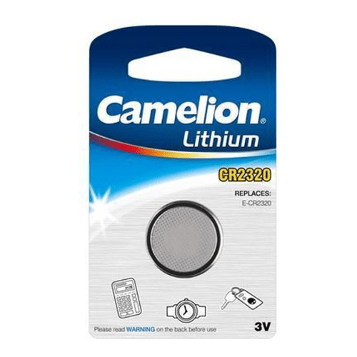 Camelion CR2320 3V Batterie // Pile Bouton au Lithium 3 volts // Blister 1 unité