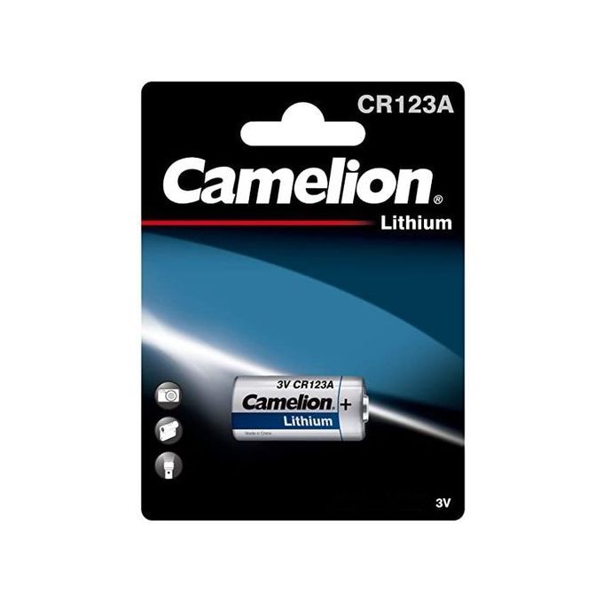 Camelion Pile 3V CR123A Batterie Lithium 3 volts Pour Appareil Photo // CR 123A