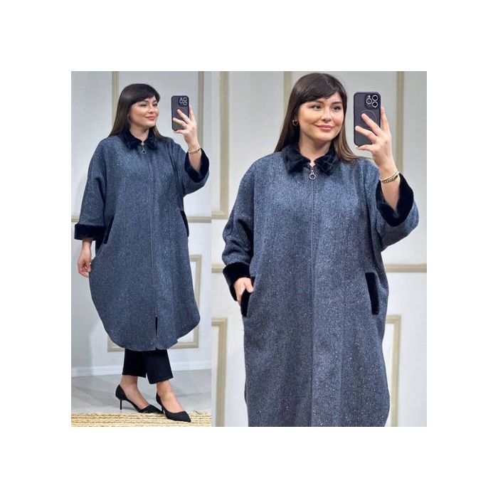 CAP Ref 31 d'hiver élégant pour femme, importe de Turquie - bleu