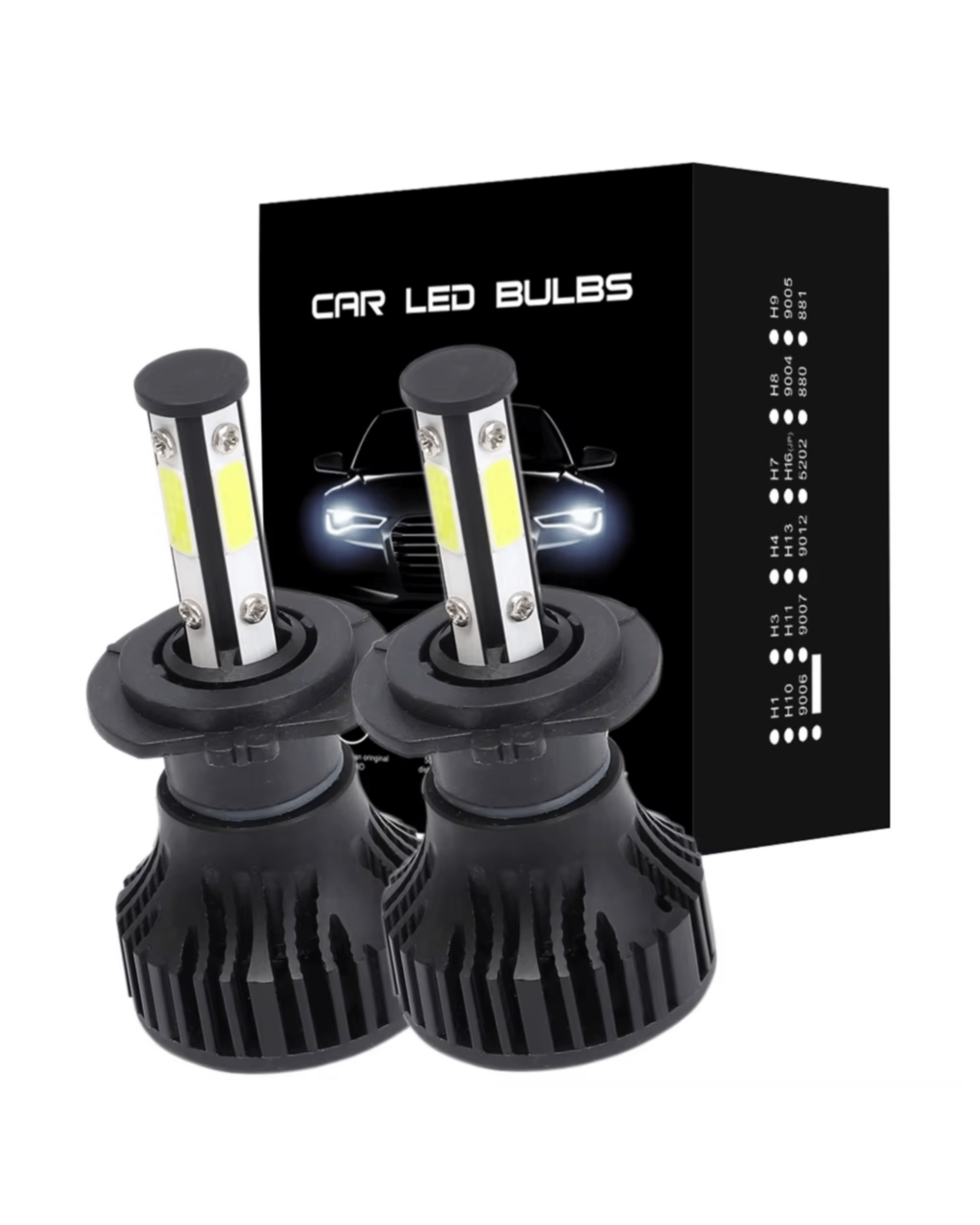 CDADY Code LED Blanc H7 pour Voitures