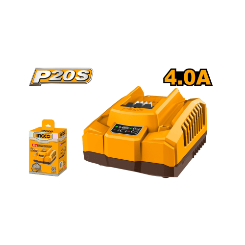 CHARGEUR À BATTERIE 20V 4,0A FAST Yellow