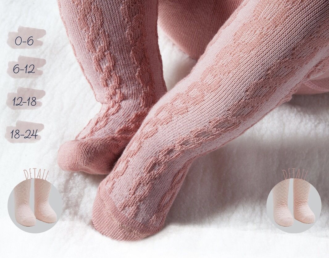 Collant bébé en coton filles