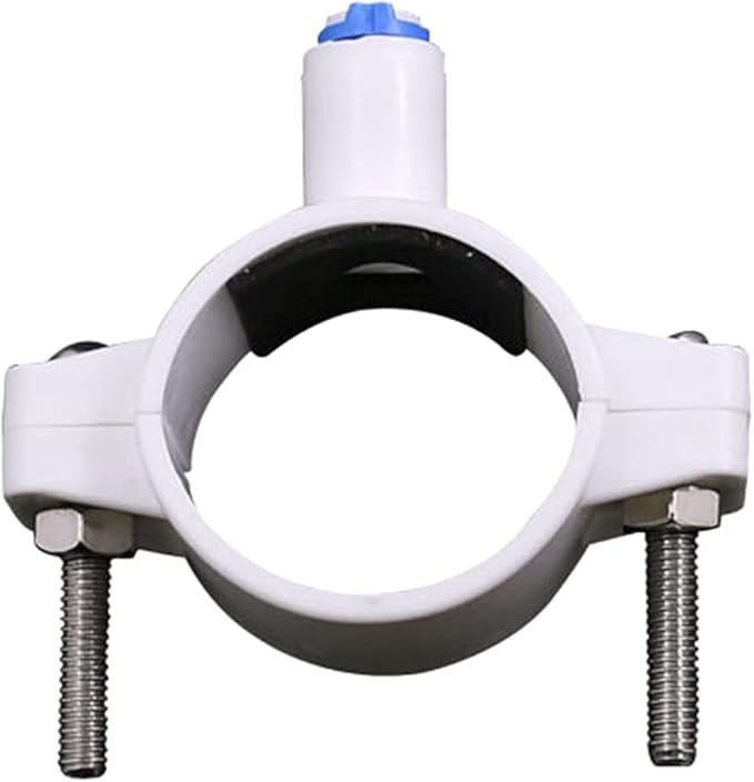 Collier de serrage pour tuyau d'évacuation des eaux usées