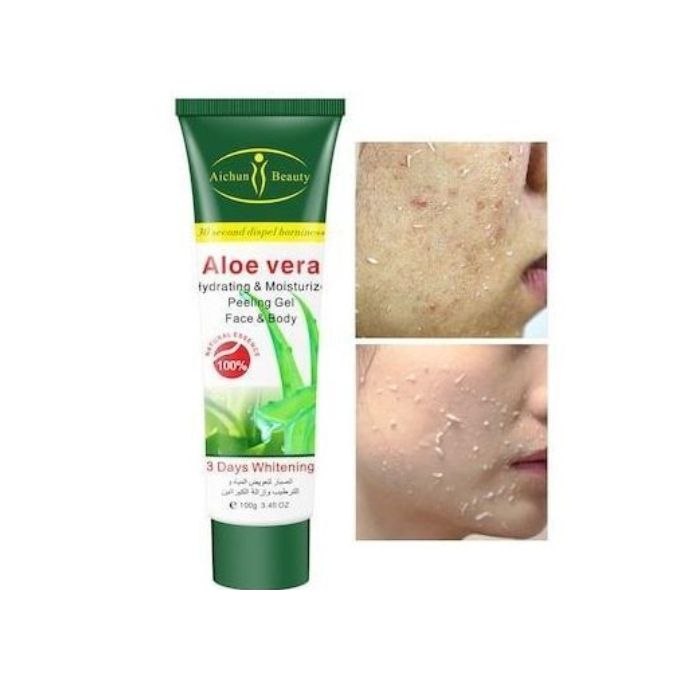 Crème Exfoliante Hydratante à l'Aloe Vera