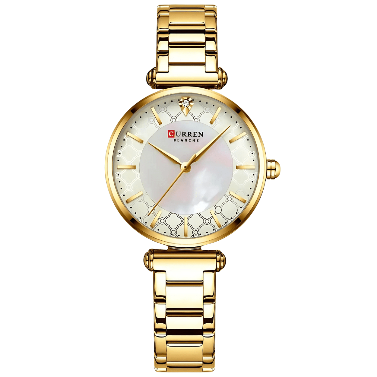 Curren Montres pour Femmes Nouvelle Mode Montre À Quartz avec Bracelet En Acier Inoxydable Mince avec sa boite et carte de garantie