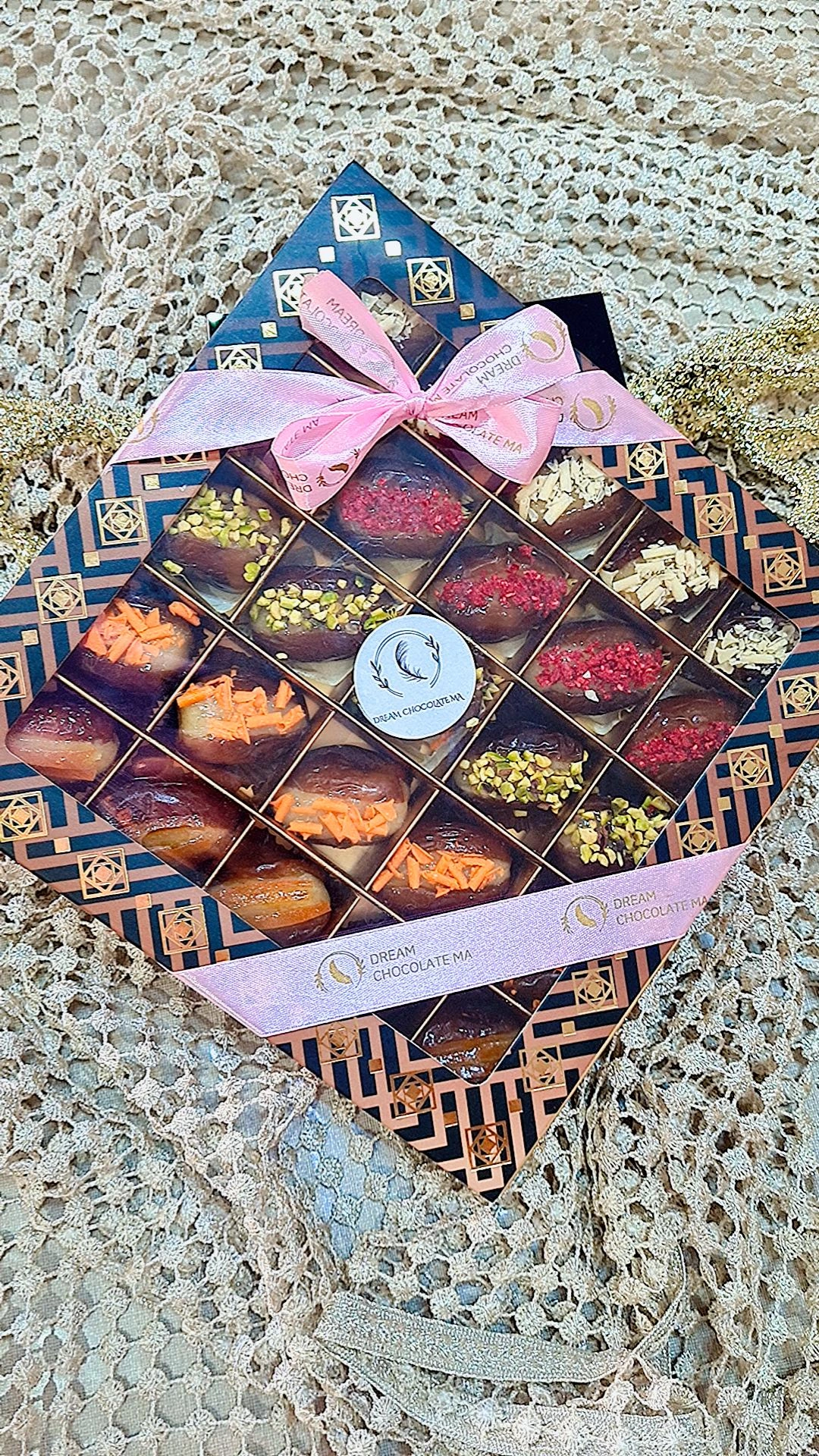 Dattes fourrées aux amandes / 500 g