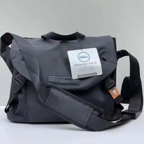 DELL Sac D'ordinateur Portable Multipoches 15 pouces pour Hommes et Femmes - Noir