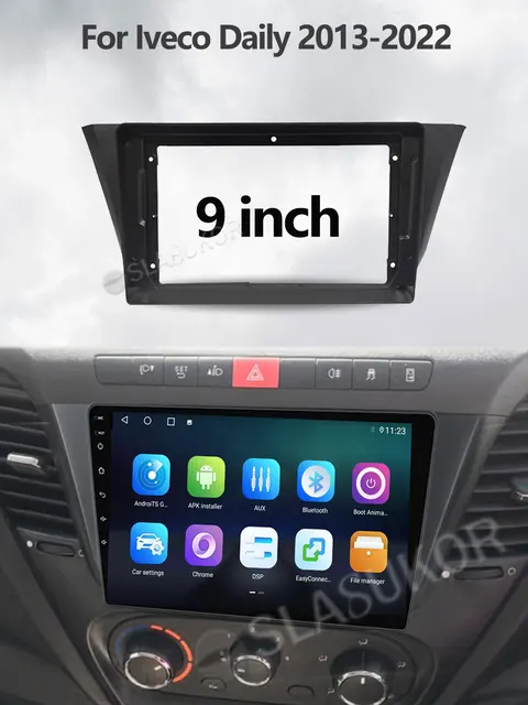 Écran multimédia pour lveco Daily 2013- 2022