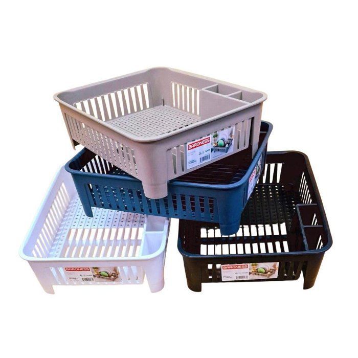 Égouttoir à vaisselle rectangulaire avec porte-couverts, égouttoir à vaisselle égouttoir pour cuisine