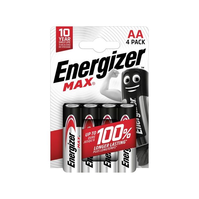 Energizer Max Piles AA 4