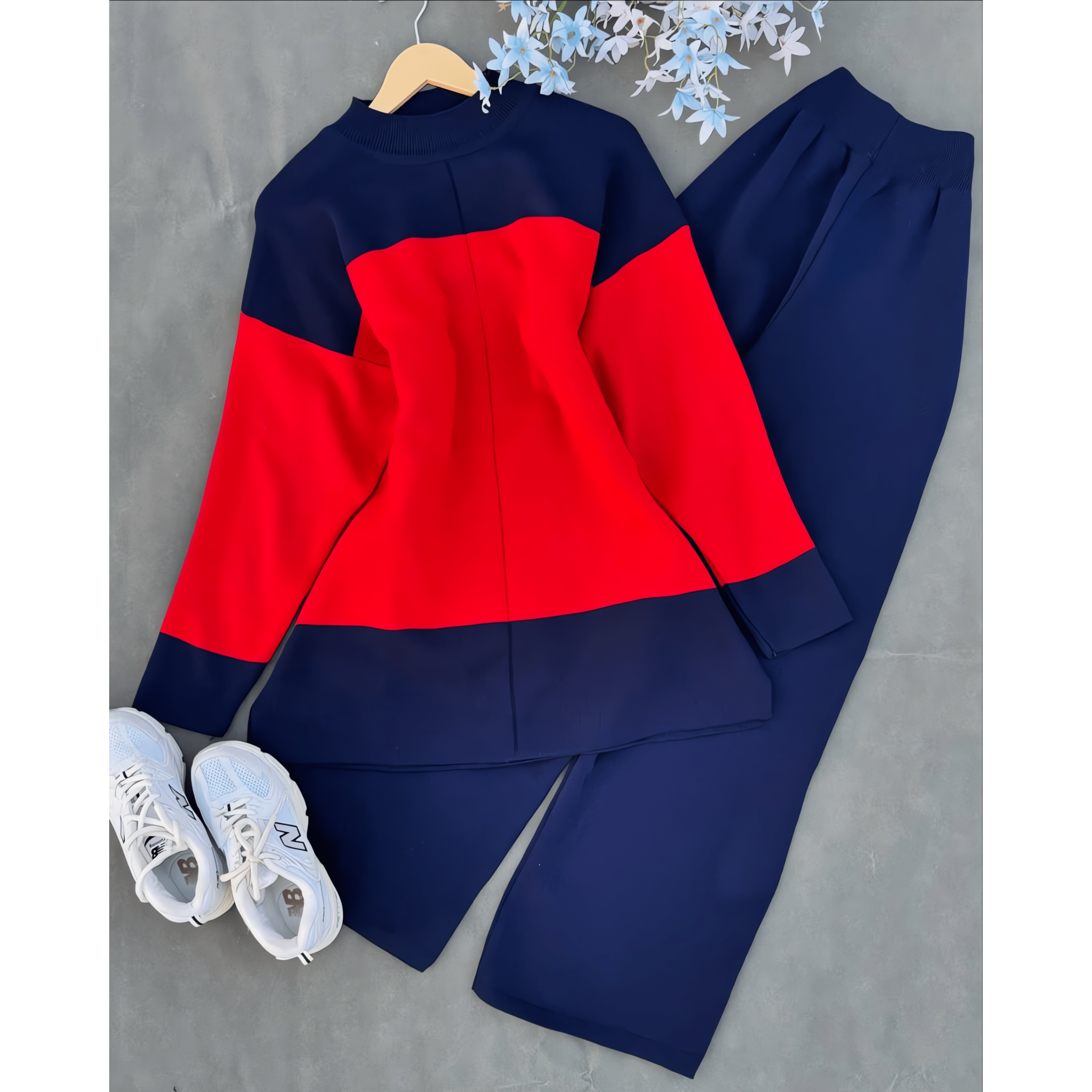 Ensemble 2 Pièces en Laine Douce