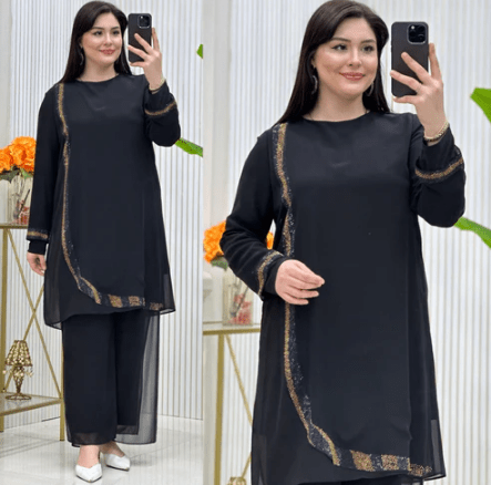 Image de Ensemble 2 pièces – Importé de Turquie avec doublure - Unbranded