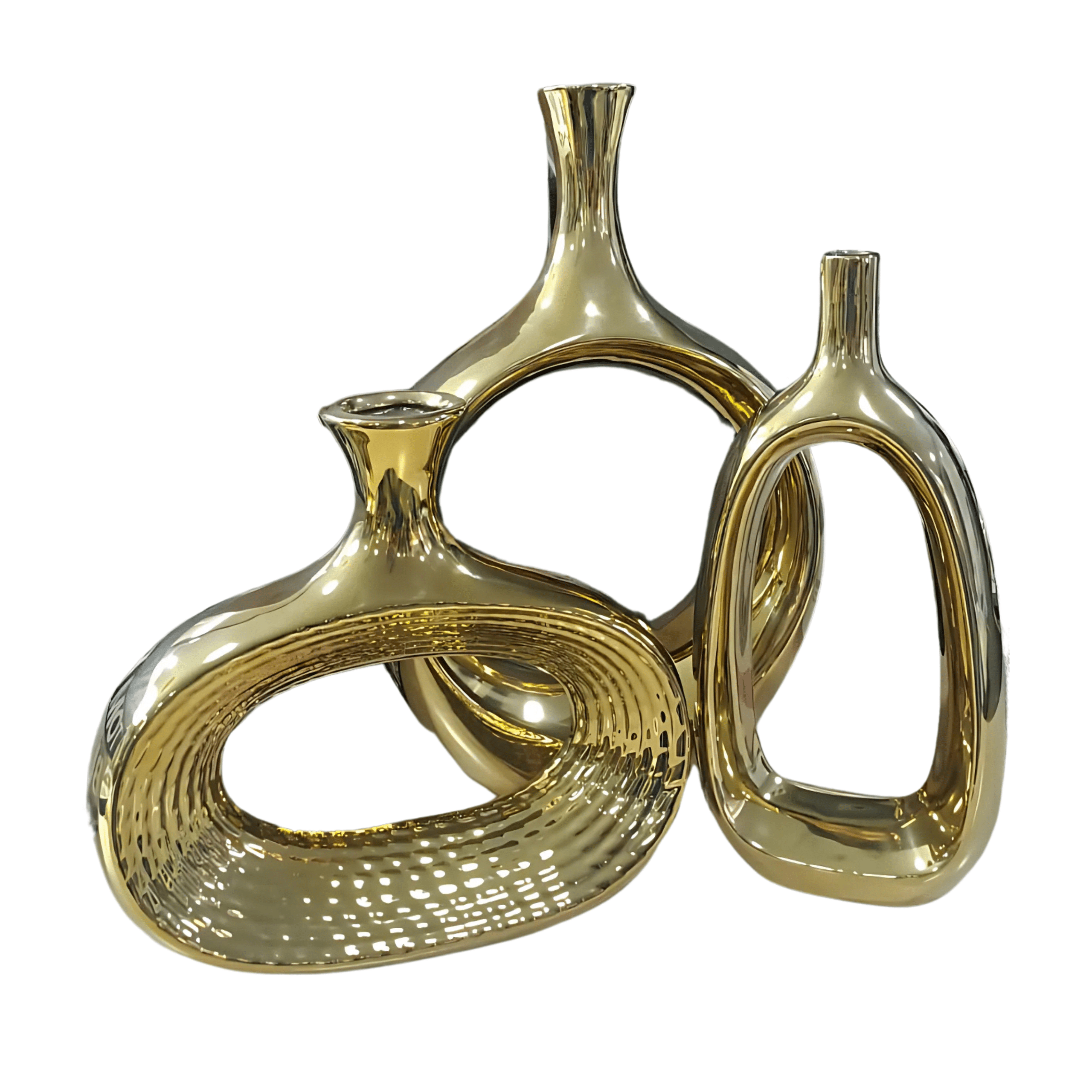 Ensemble de Vases en Céramique (Lot de 3)