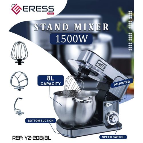 ERESS Robot Pâtissier Pétrin S 1500W/ 8litre