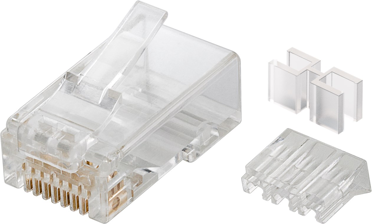 FICHE RESEAU RJ45 CAT6A UTP 100 pièce