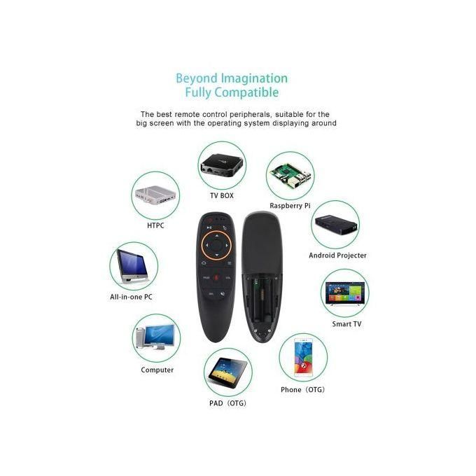 G10S Air Mouse 2.4G Voice Remote USB Receiver Wireless Smart Mouse for Android TV-box Projector