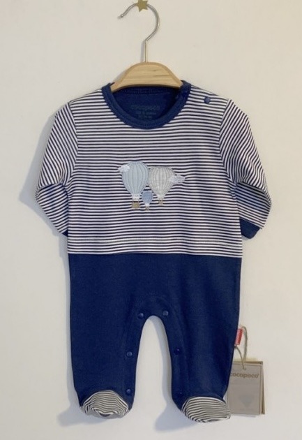 Grenouillère Bébé 100% Coton Naturel – Douceur Confort et Sécurité