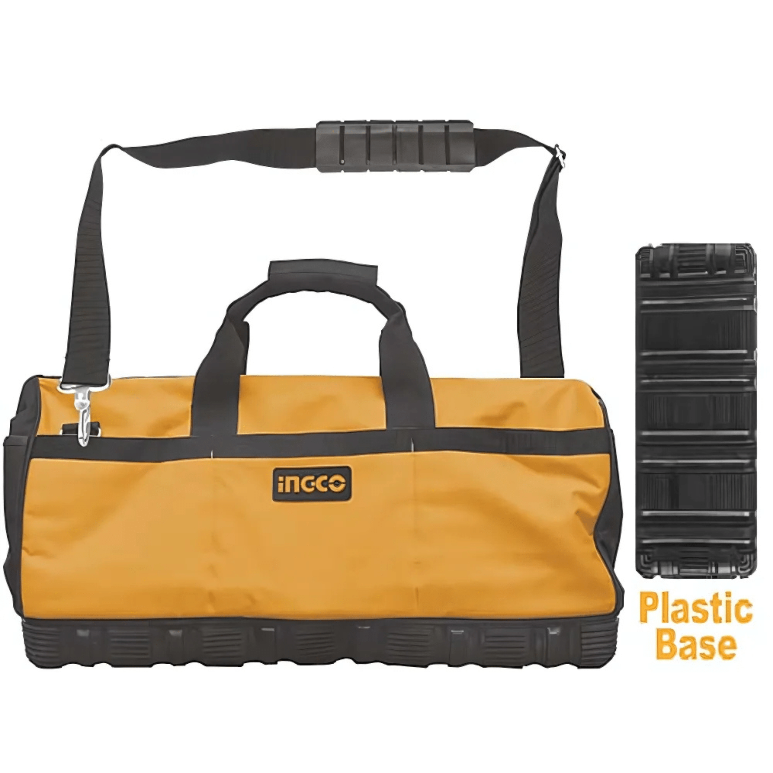 INGCO SAC A OUTILS 60CM RIGIDE, POCHES INTERNES ET EXTER [HTBG04]