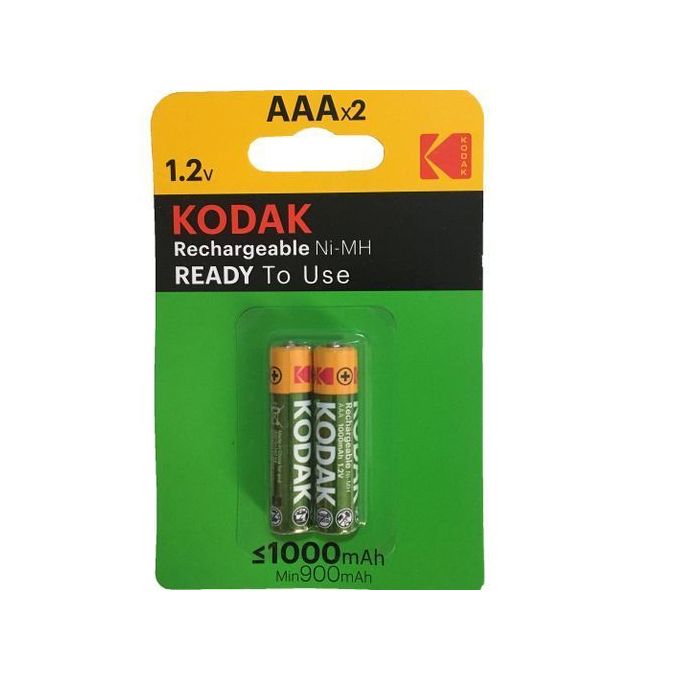 Kodak 2 Piles rechargeable Cadran petit format Télécommande 1000 mA