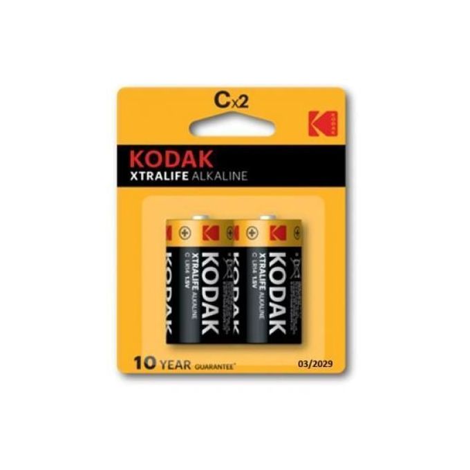 Kodak Set 2 piles alcalines 2 Pile LR14 1,5V XTRALIFE