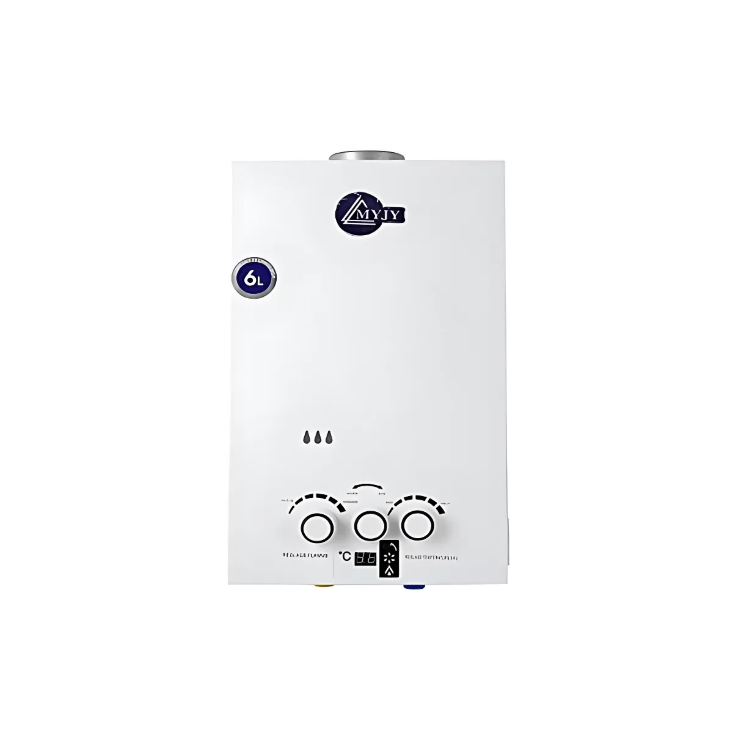 Myjy Chauffe-eau à gaz 6L