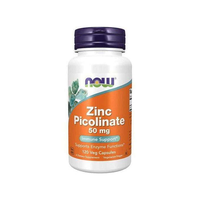 Now Picolinate de Zinc - 120 Capsules Végétariennes - 50 mg