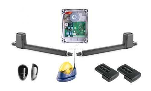 Opérateur ambidextre irréversible pour ails battantes