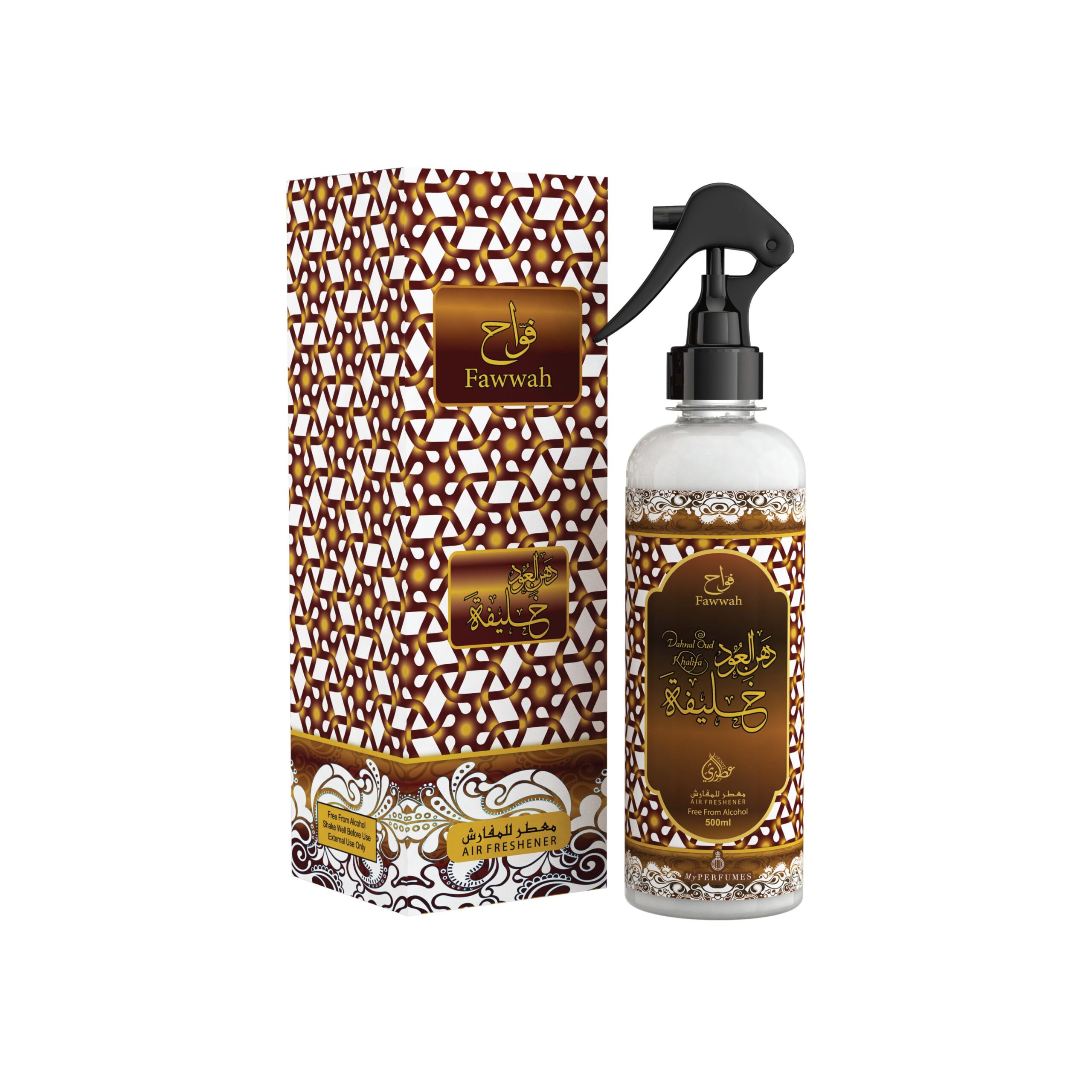 Oud Khalifa Désodorisant pour Air et Textiles – 500 ml