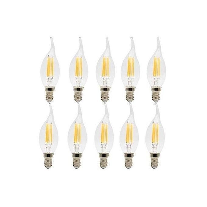 Pack 10 Filament Candle Led