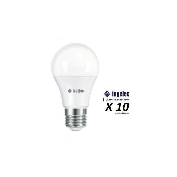 Pack 10 Lampes Led ING Led 11W E27 économique