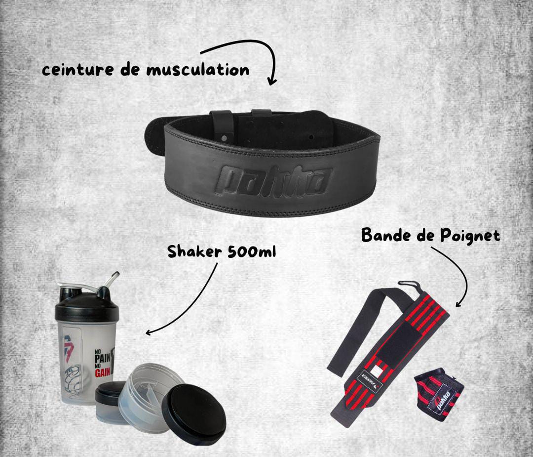 Pack accessoires de musculation