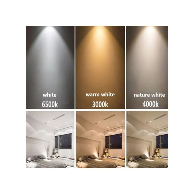 Pack de 20 Spots LED 9W GU10 6500K