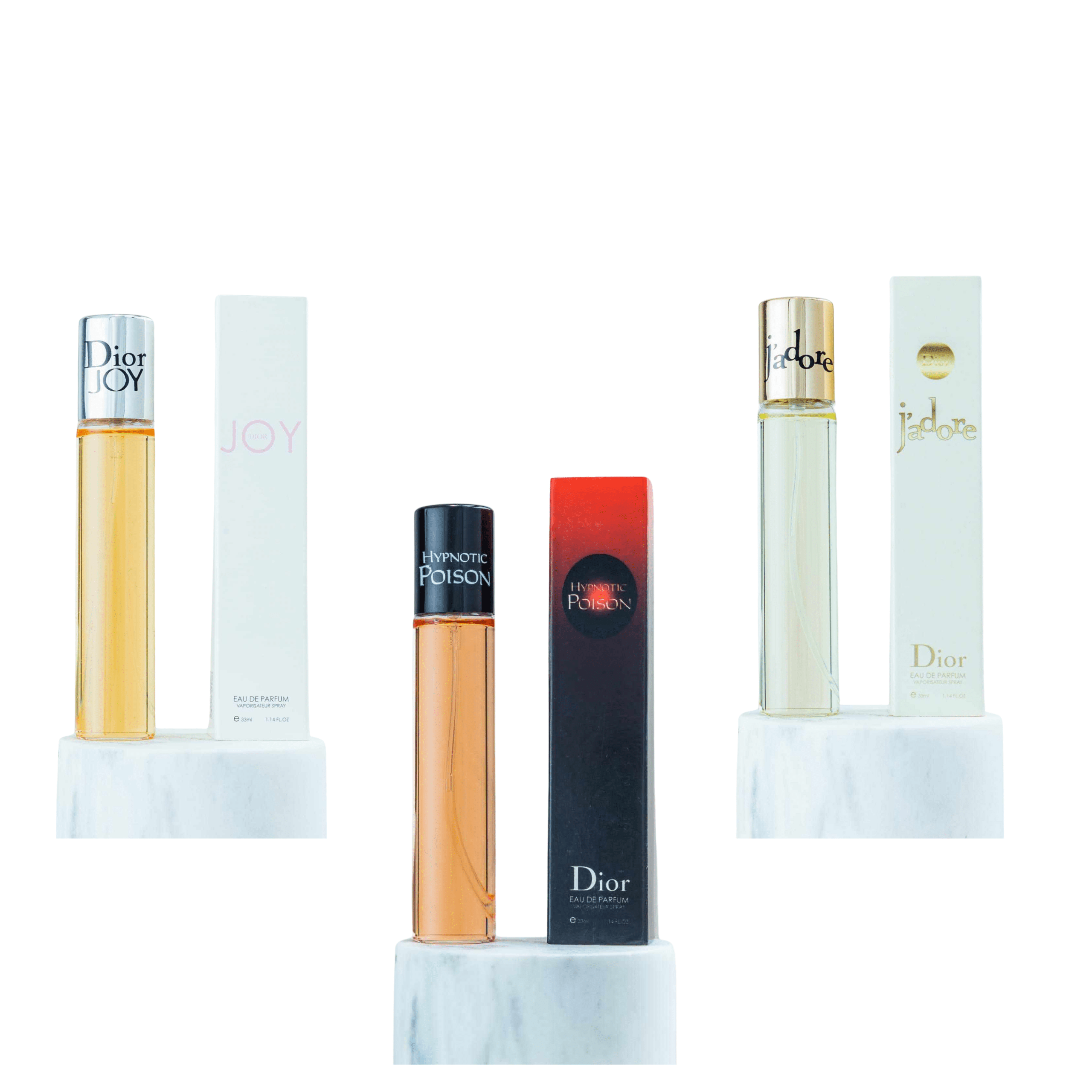 Pack de Trois Parfums (33ml) - DIOR (Au choix)