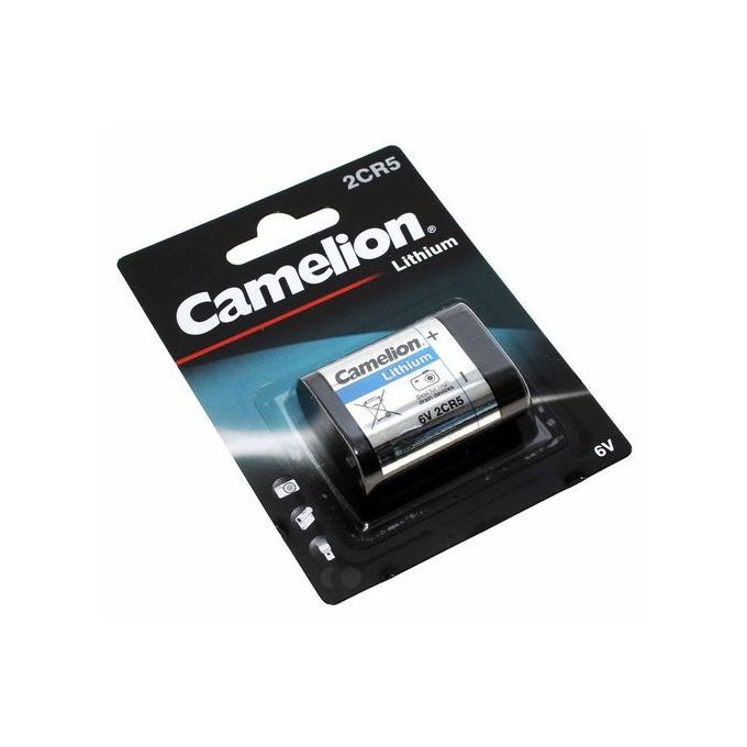 Panasonic Batterie Pile au Lithium 2CR5 6V 1400 Mah Densité d'énergie élevée