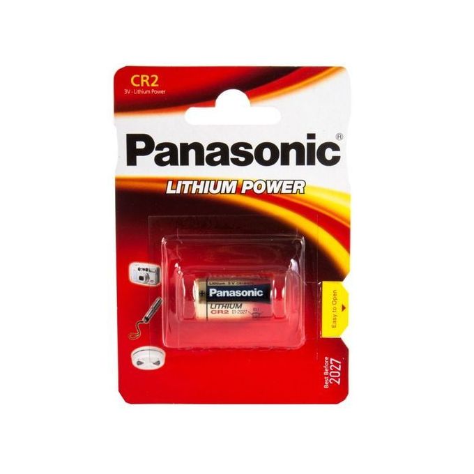 Panasonic CR2 Batterie Pile 3V Lithium // Appareil Photo, Flash Haute Puissance 3 volts
