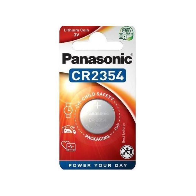 Panasonic Pile Bouton au Lithium CR2354 3V, Blister 1 Batterie CR 2354 3 volts
