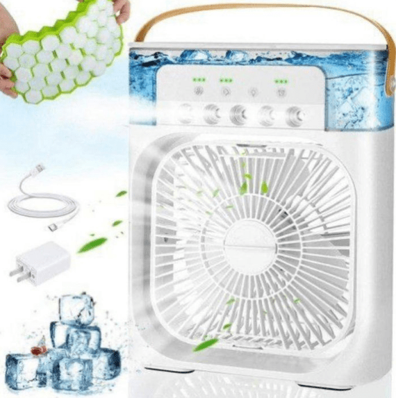 Petit Climatiseur -ventilateur Mini climatiseur mobile couleur aléatoires 10W 26cm/20cm/H9cm