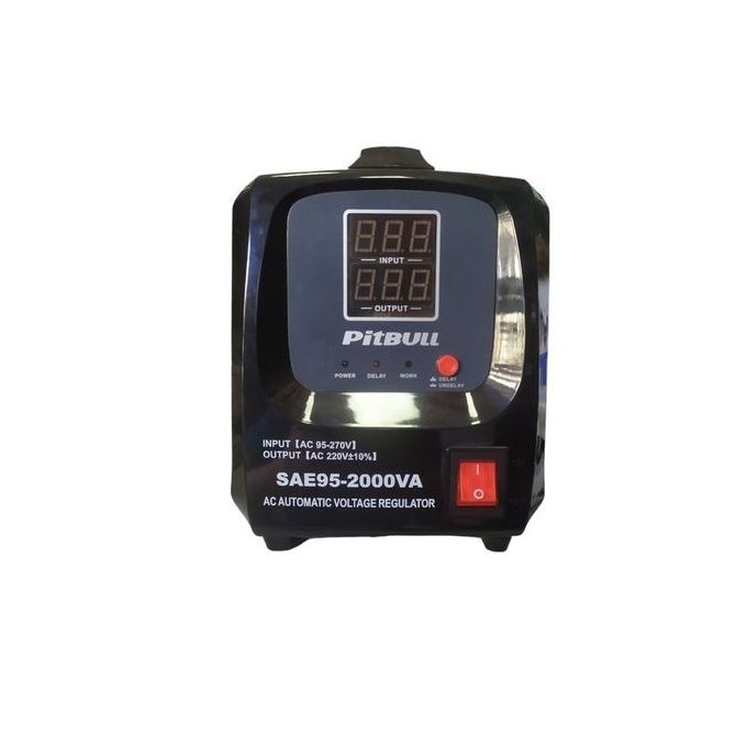 pitbull STABILISATEUR DE TENSION 2KVA 95v à 250 V