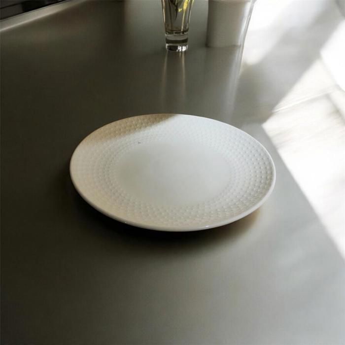 Plat de service - MM - 40cm - Porcelaine - Blanc - Compatible lave-vaisselle