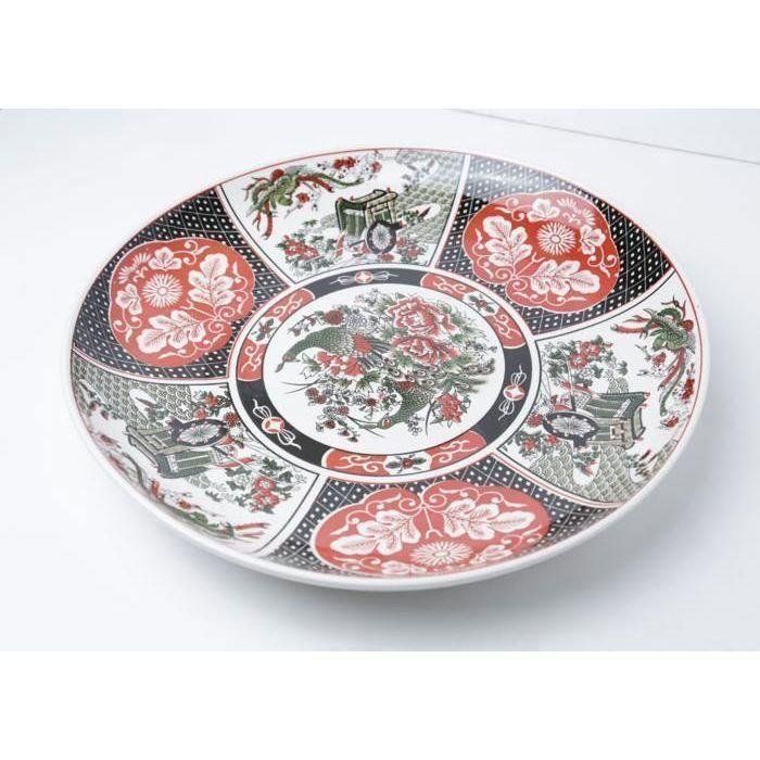 Plat de service - Porcelaine - Model Taous - 36 cm - Assiette plate - Compatible lave-vaisselle