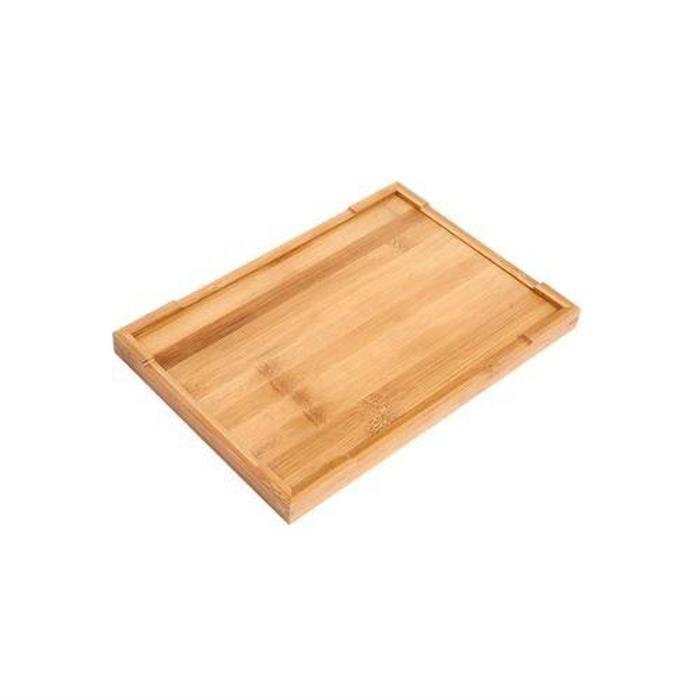 Plateau - Bambou - Rectangulaire - 44x32 cm - Résistant à l'huile - Facile à nettoyer
